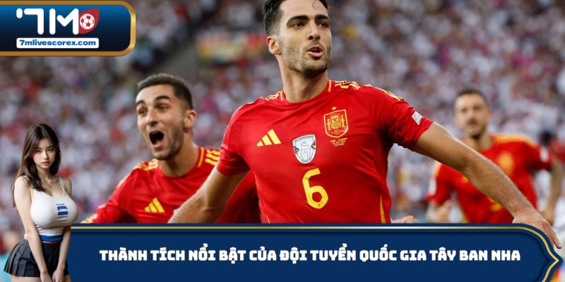 Thành tích nổi bật của nền bóng đá Tây Ban Nha