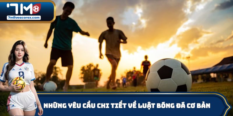 Những yêu cầu chi tiết về luật bóng đá cơ bản